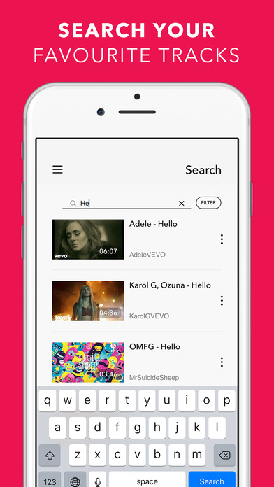 iMusic FM - MP3 & Video Music Player Online screenshot 3