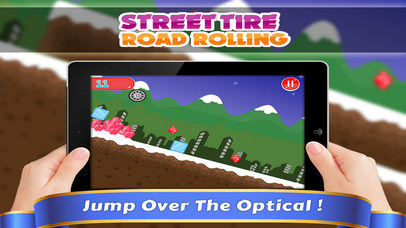 Street Tire - Road Rolling screenshot 2