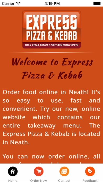 Express Pizza and Kebab Neath screenshot 2