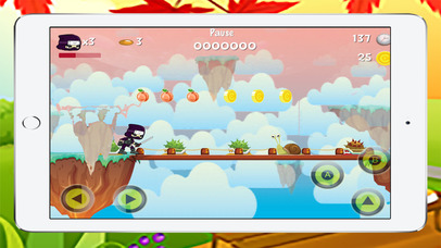 Ninja Warrior Jump And Run Mini Adventure Game screenshot 2