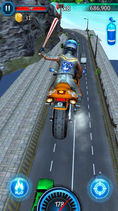 3D Bike Delivery Racing Simulator screenshot 3