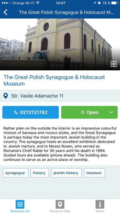 Bucharest Jewish Heritage screenshot 2