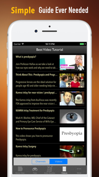 Presbyopia Guide-Symptoms and Treatment screenshot 2