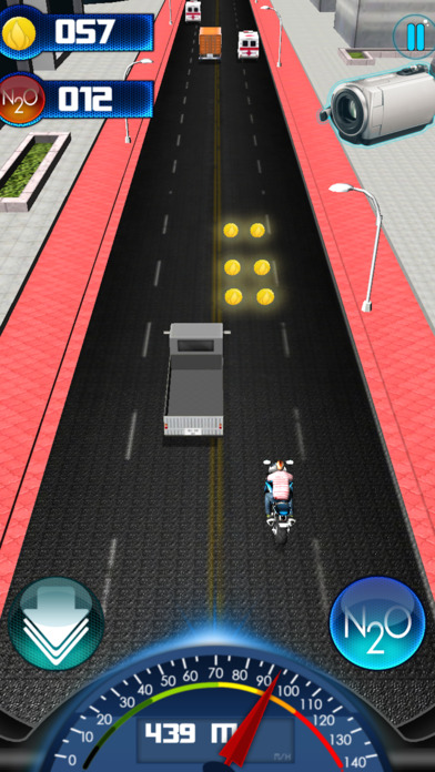 Motor Racing Traffic Rider- Highway Rider! screenshot 3