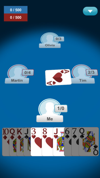 Spades Hollywood : Trick-Taking Card Game screenshot 3