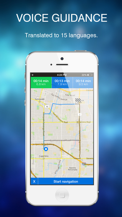 Baltimore, MD Offline GPS Navigation & Maps screenshot 2