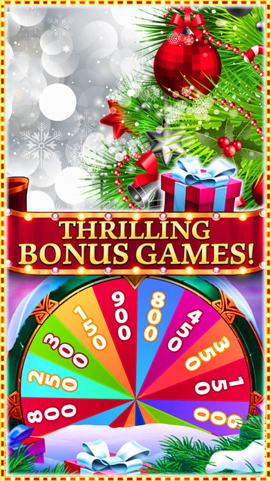 Awesome Merry Christmas Slots: HD Funny Casino! screenshot 4