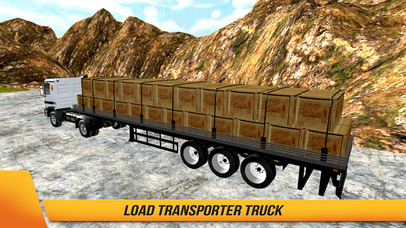 Real Heavy Cargo Transporter Truck Driver Sim screenshot 3