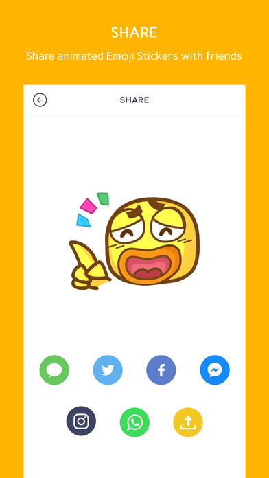 Emoji Stickers Pro- Animated GIF Emoji Stickers screenshot 2