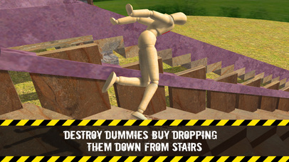 Stair Dummy Crash Test Simulator 3D screenshot 2
