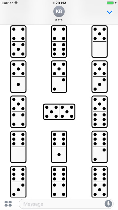 Domino Stickers screenshot 4