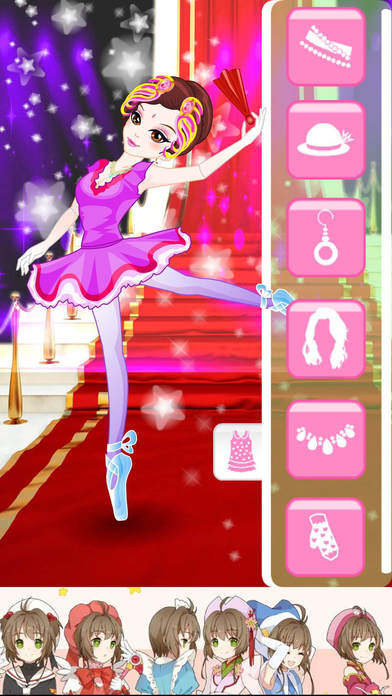 装扮舞蹈的公主-化妆换装沙龙女生游戏 screenshot 3