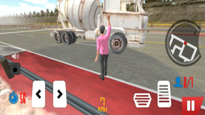 Juego De Carreras De Camiones - Carrera De Loco screenshot 2