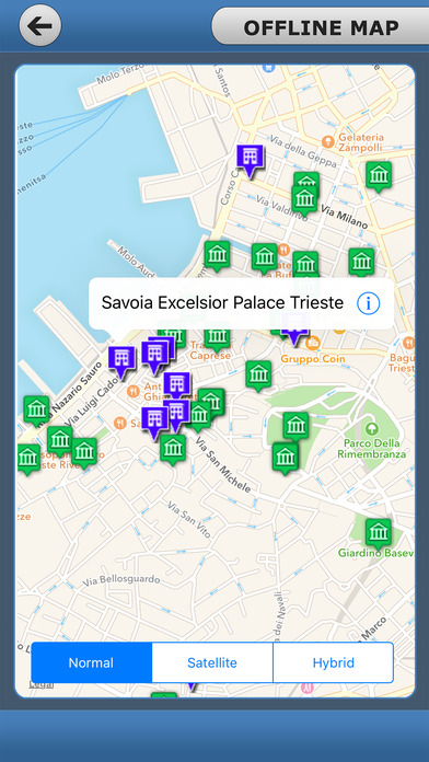 Trieste City Offline Tourist Guide screenshot 2