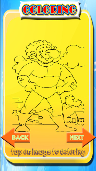 Free Draw Hero Giant For Coloring Book Game screenshot 2