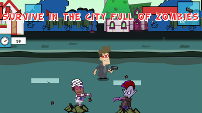 Crazy Zombies In The City screenshot 2