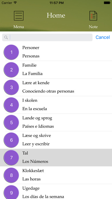 Dictionary Danish and Spanish to English screenshot 3