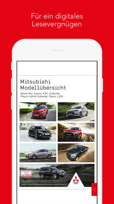 Mitsubishi Motors Prospekte screenshot 3
