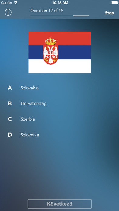 GeoMánia - Zászló és Főváros Kvíz screenshot 2