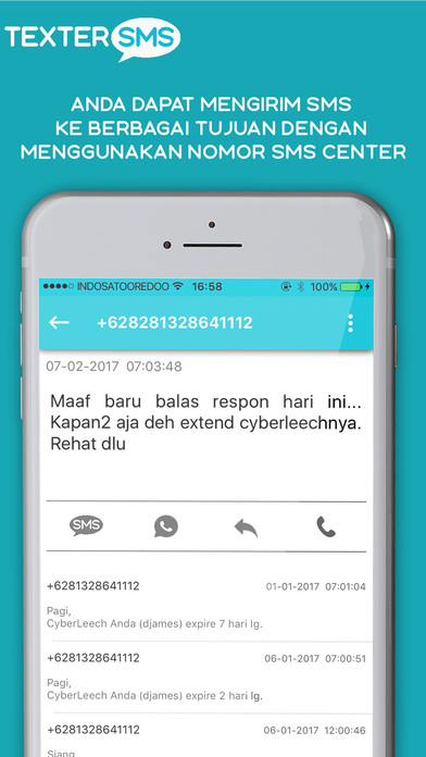 Texter SMS screenshot 3