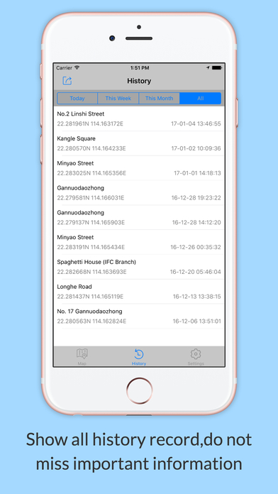 GPS Tracker – Track position & Locus recorder screenshot 2