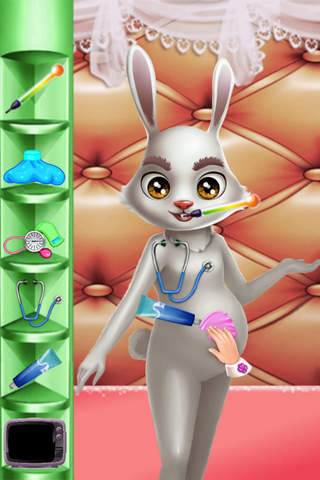 Bunny Mommy's Tiny Baby-Animals Surgeon Salon screenshot 3