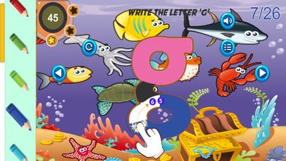 abc Write English Letter: Game for Toddler Skill screenshot 2