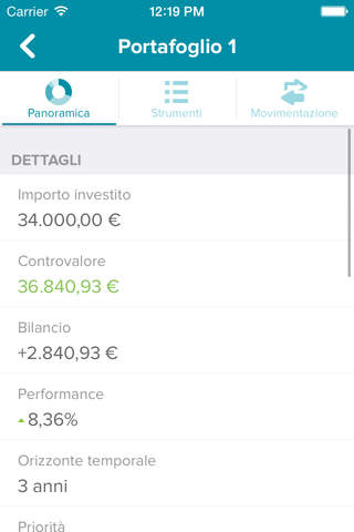 MoneyFarm screenshot 2