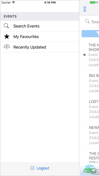 Showman's Directory Events screenshot 4