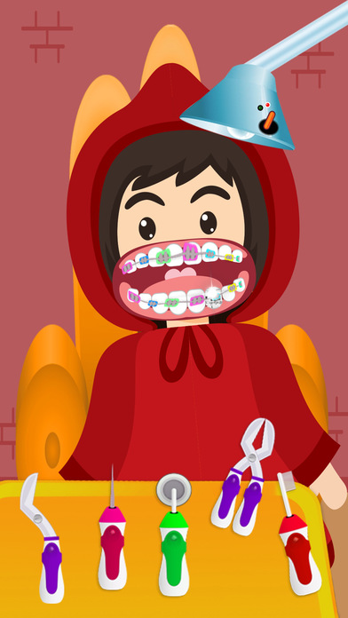 Dentist Doctor Treat Little Girl Red Hood screenshot 2