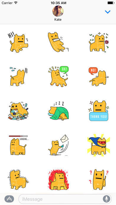 Maily The Delivery Dog - Stickers screenshot 2