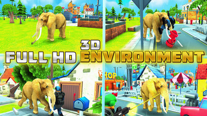 Elephant Simulator 3D Game screenshot 3