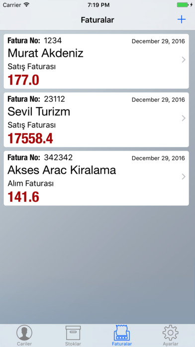 Bilanço : Mobil Cep Muhasebe screenshot 3
