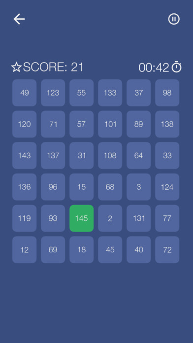 Tap the biggest number - Speed math game screenshot 3