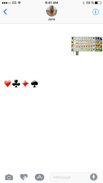 Playing Cards Sticker Pack screenshot 2