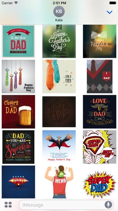 Father's Day Stickers screenshot 4
