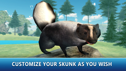 Wild Skunk Simulator 3D screenshot 3
