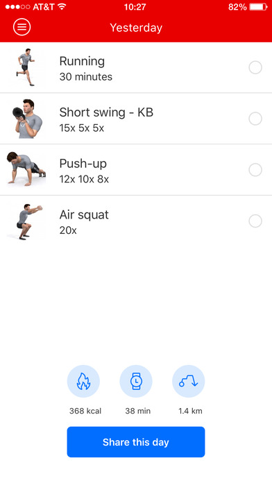 SELECT Fitness - Home & Gym screenshot 2