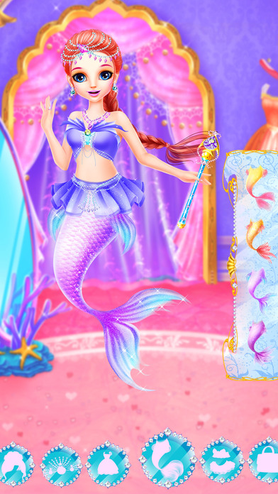 Mermaid Fashion Makeup-Girl screenshot 4