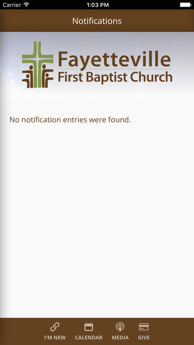 Fayetteville First Baptist screenshot 2
