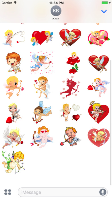 Cupid Lovely Stickers screenshot 3
