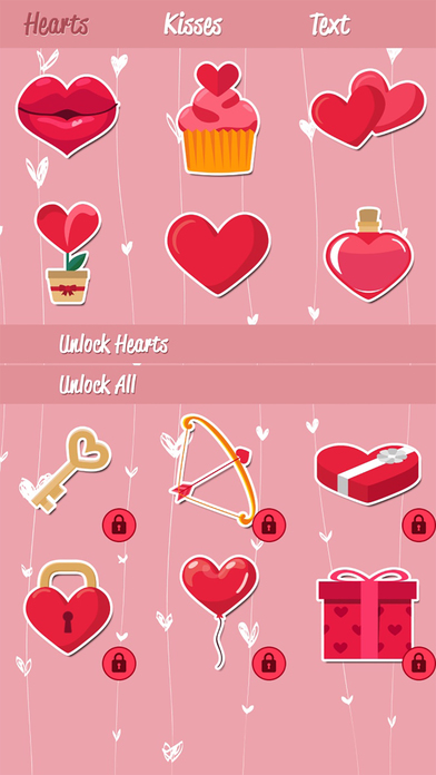 Valentine's Day Stickers for Messages - Love Emoji screenshot 3