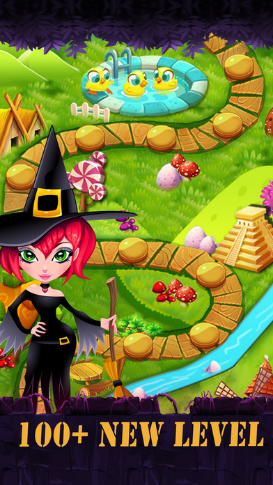 Rescue witch & monster puzzle screenshot 3