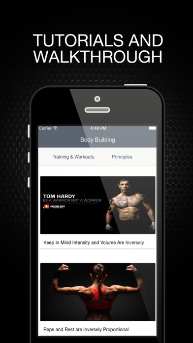 Body Building - Training and Workouts screenshot 2