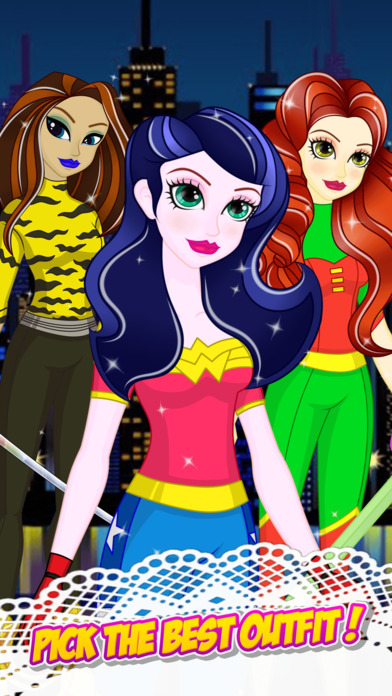 Superhero Girl Dress Up Games screenshot 4