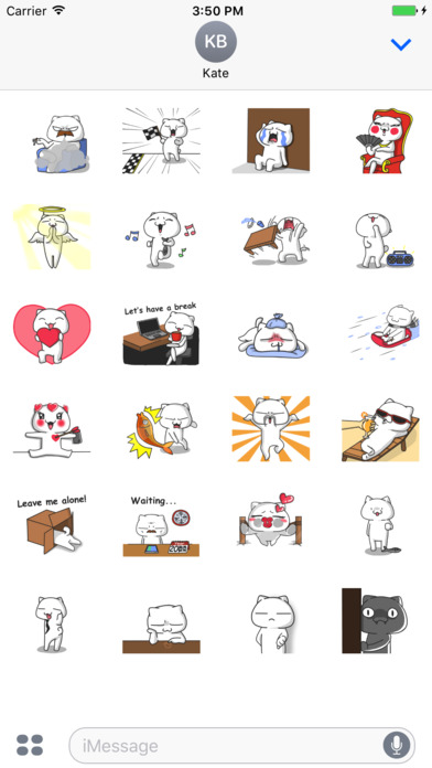 Active Cat Animated Stickers screenshot 3