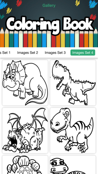Dinosaur Coloring Book Jurassic World For Kids screenshot 2