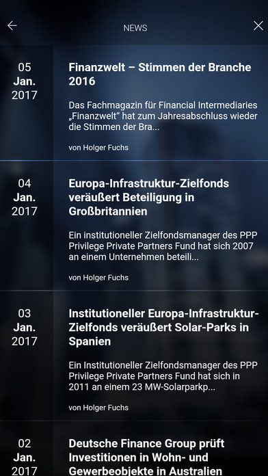 Deutsche Finance Group screenshot 2
