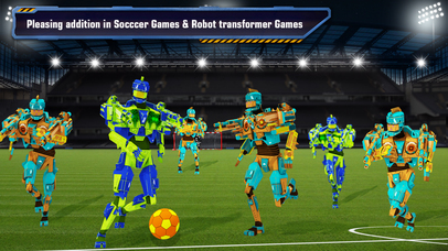 Soccer Robots Steel - Play Futsal with modern bots screenshot 2