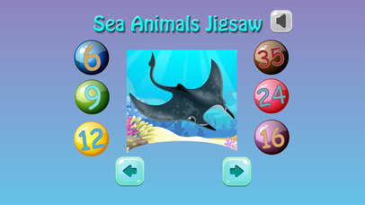 Sea Animals Jigsaw Puzzle for Kids screenshot 4